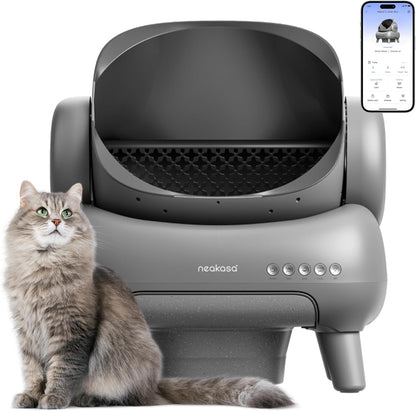 Neakasa M1 Open-Top Automatic Self-Cleaning Cat Litter Box – Hassle-Free & Odor Control